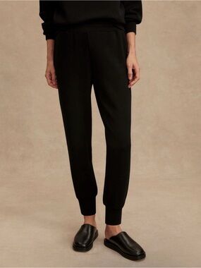 Varley sz XS Jogger Black Double Soft Slim Cuff Pant